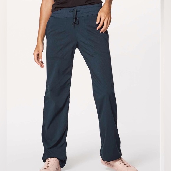 lululemon athletica Pants - Lululemon Dance Studio Pant III (Regular) *Unlined Nocturnal Teal Size 2